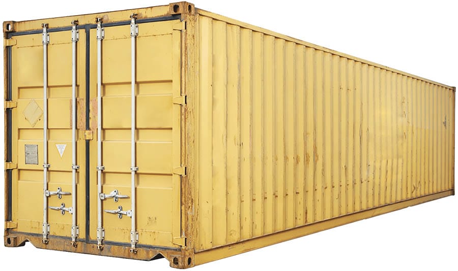 Use 40 ft containers